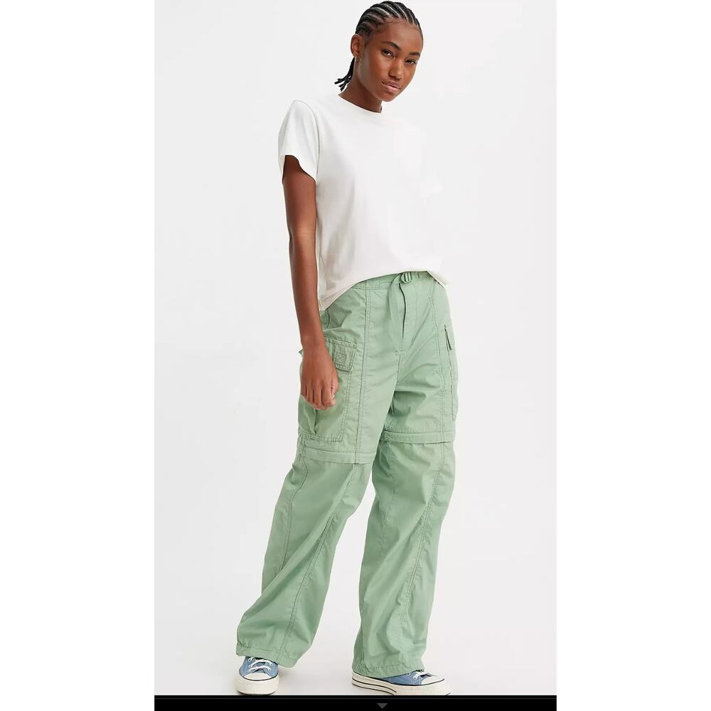 Levi's Convertible Cargo Pants Zip Off Shorts Skater Grunge Utility Hiking
